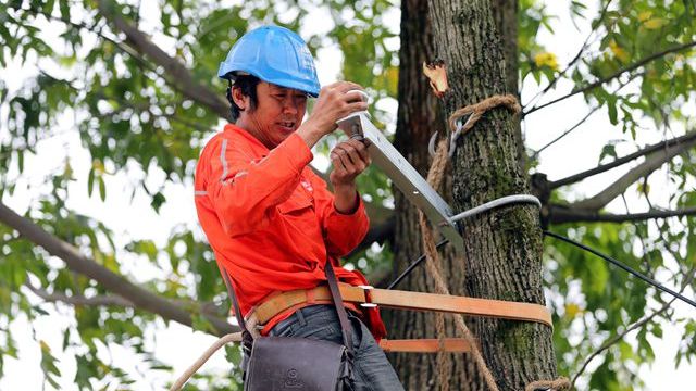 架設(shè)臨時(shí)線路 保障災(zāi)民用電